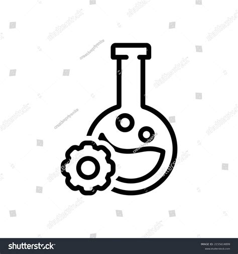 Vector Line Icon Catalyst Stock Vector (Royalty Free) 2155614899 | Shutterstock