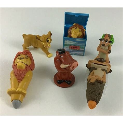 The Lion King Mcdonald's Burger King 6pc Lot Figures Toys - Etsy