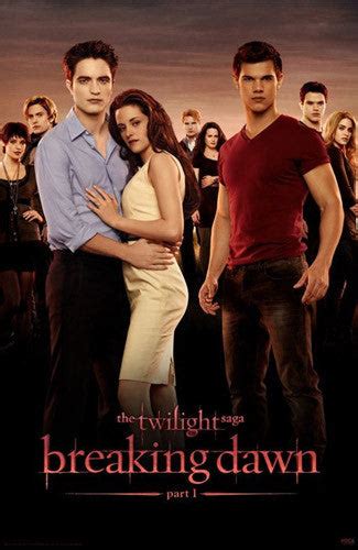 Breaking Dawn – Cast Part 1 Movie Poster RP1177 22x34 Twilight Saga – Mason City Poster Company