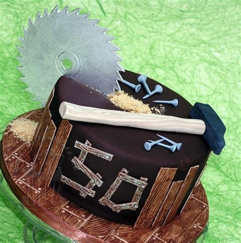 Carpenter Cake With Saw Blade - CakeCentral.com