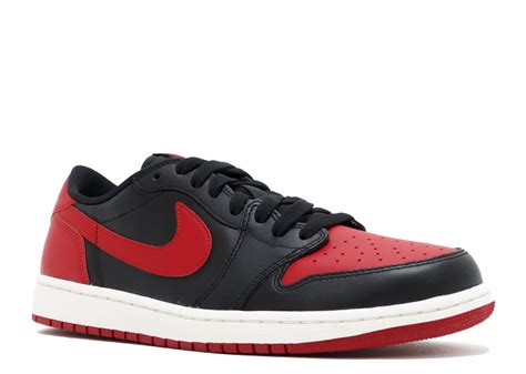 AIR JORDAN 1 RETRO LOW OG 'BRED' - 705329-001 - Walmart.com - Walmart.com