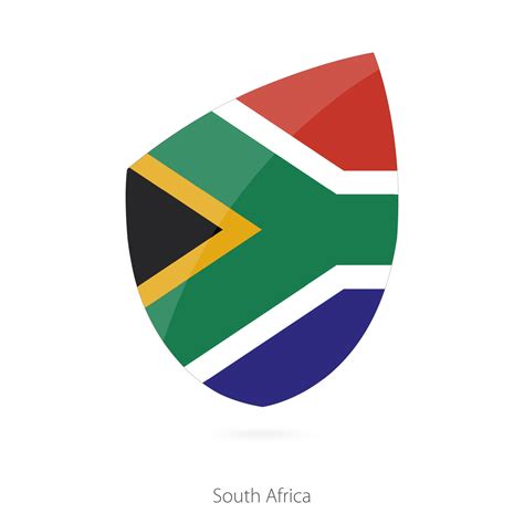 Flag of South Africa in the style of Rugby icon. 17687654 Vector Art at ...