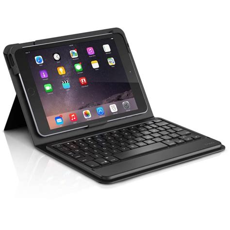 ZAGG Messenger Folio Case Hinged with Bluetooth Keyboard for Apple iPad mini / iPad mini Retina ...