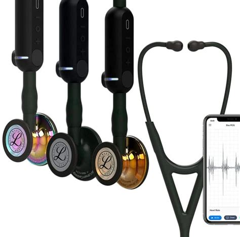 3M Littmann® CORE High Tech Digital Stethoscope 8490 - Black