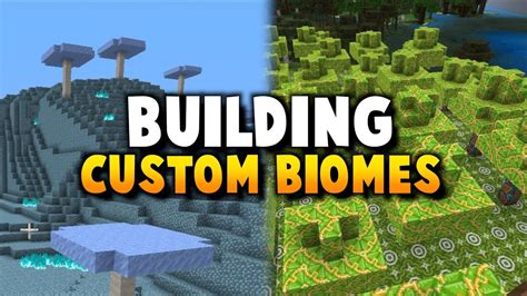 Minecraft But I'm Building Silly Custom Biomes - YouTube