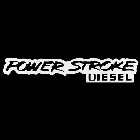 Powerstroke Diesel Decal Sticker