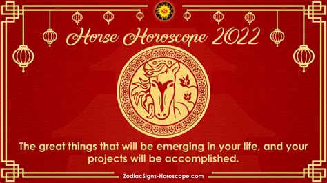 Horse Horoscope 2022 Predictions - A Year of Different Lifestyle