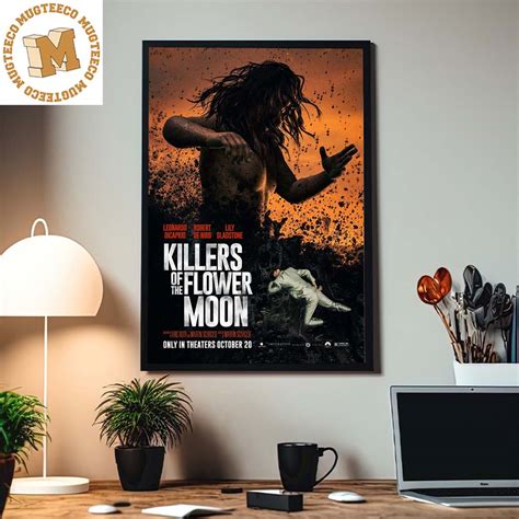 Killers Of The Flower Moon In Theaters October 20 Home Decor Poster ...