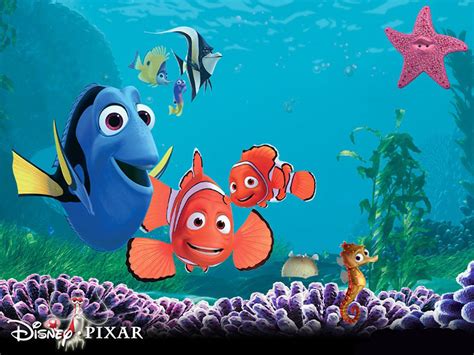 Finding Nemo 3D Movie Poster HD Wallpapers ~ Cartoon Wallpapers