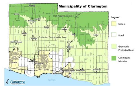 Map of Clarington | Clarington Board of Trade and Office of Economic Development