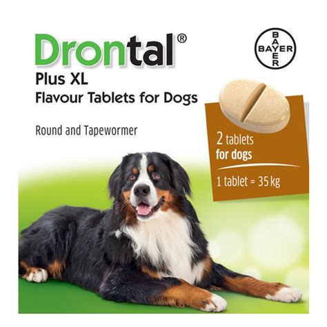 Drontal Plus XL Worming Tablets For Dogs | Chemist Direct