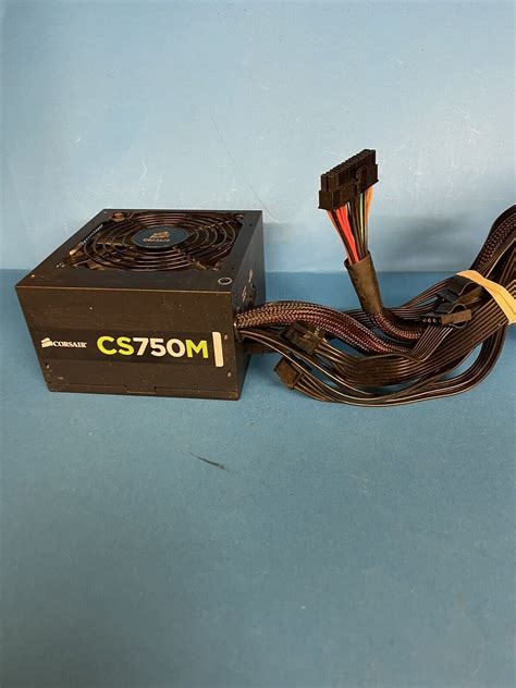 Corsair CS750M Gold 750W Power Supply PSU Semi-Modular | eBay