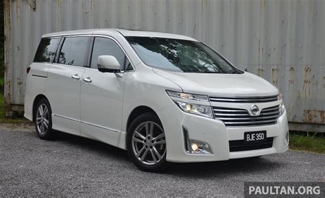 DRIVEN: Nissan Elgrand 3.5 V6 - all about comfort - paultan.org