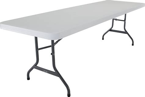 Amazon.com: Lifetime 22980 Folding Utility Table, 8 Feet, White Granite, 96""" : Everything Else