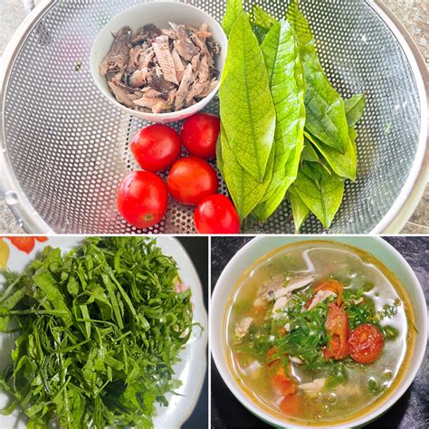 Nhớ vị đắng canh lằng mùa nắng cháy