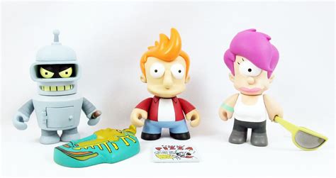 Futurama - Kidrobot - Complete set of 12 3" vinyl figures (Series 1)