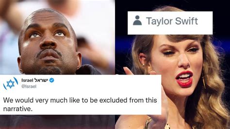 Israel Wants to be 'Excluded' From Kanye West's Tweet But Why is Taylor ...