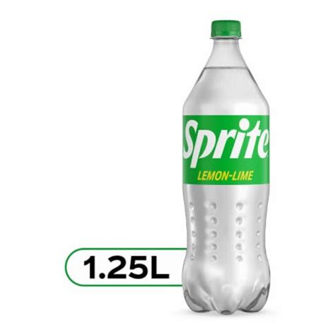 Sprite® Lemon Lime Caffeine Free Soda Bottle, 1.25 liter - Kroger