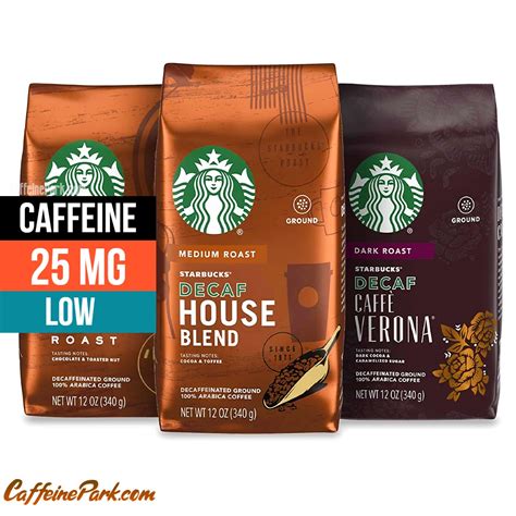 Starbucks Decaf Coffee Caffeine Content: How Much is in a cup?