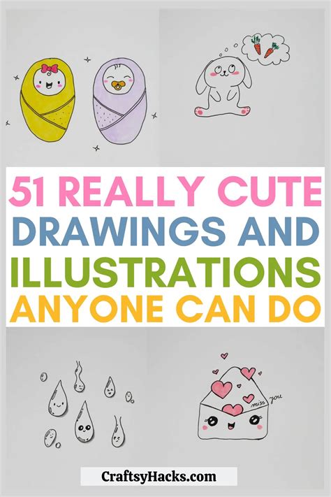 Cute Easy Drawings To Draw