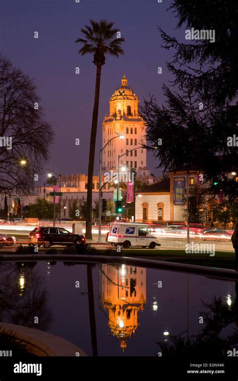 City Hall, Beverly Hills, California Stock Photo - Alamy