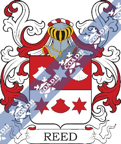 Reed Family Crest, Coat of Arms, and Name History