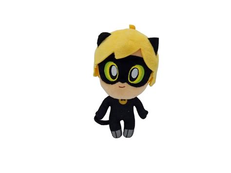 Buy MiraculousChibi Cat Noir Plush Toy From Miraculous Tales Of Ladybug ...