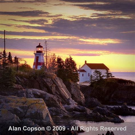 Head Harbour Lighthouse, East Quoddy, Campobello Island, New Brunswick, Canada | Beautiful ...