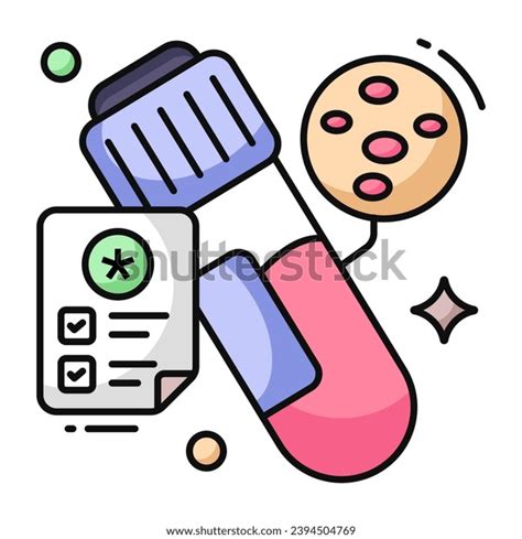 Editable Design Icon Sample Tube Lab Stock Vector (Royalty Free) 2394504769 | Shutterstock