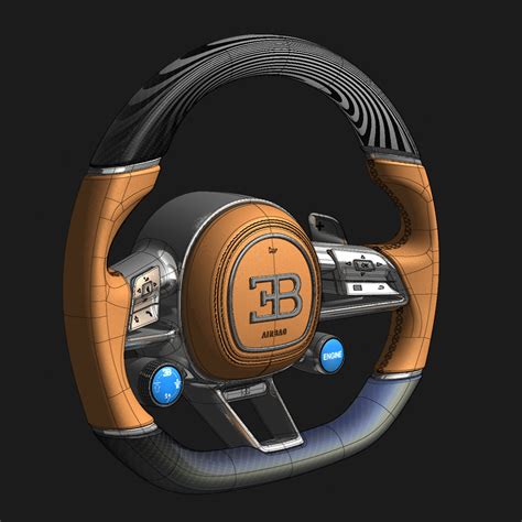 Bugatti / Chiron - Steering-wheel Concept | Behance