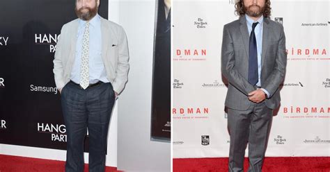 Slimmed-down Zach Galifianakis hits 'Birdman' screening in New York ...