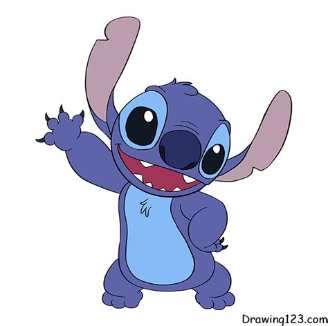 How To Draw Cute Stitch