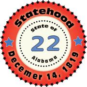 Fifty US States: Alabama Clipart - Illustrations - Alabama and Graphics