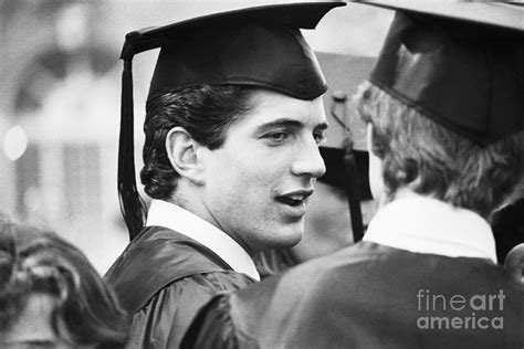 John F. Kennedy Jr. At Graduation Photograph by Bettmann - Fine Art America