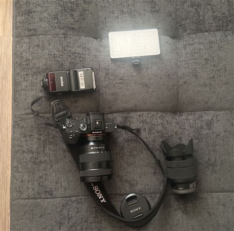 Sony Alpha A7 III W/ lens & Flashes 27242910775 | eBay