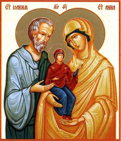 SAINT JOACHIM AND SAINT ANNE, Parents of the Blessed Virgin Mary ...