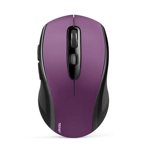 TECKNET Bluetooth Mouse with Bluetooth 5.0 & 3.0, 2.4G Wireless