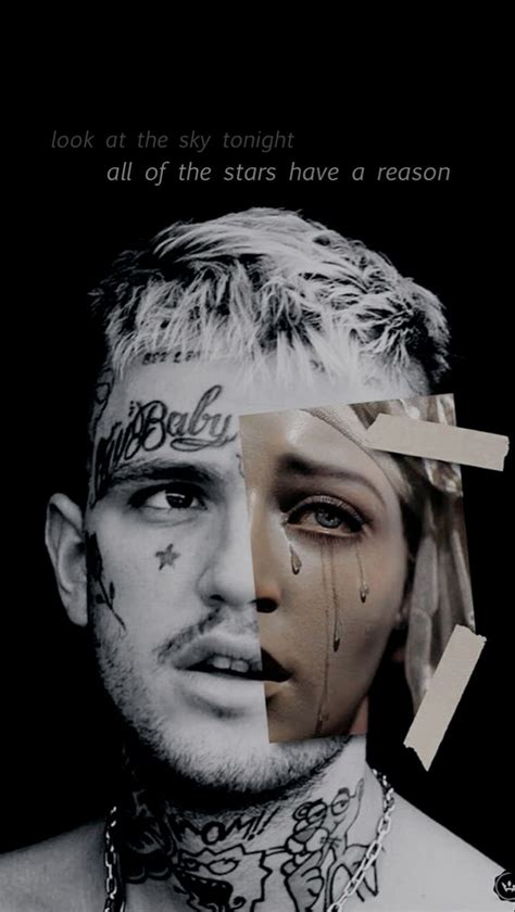 lil peep lockscreen star shopping lyrics *image does not belong to me* Black Aesthetic Wallpaper ...