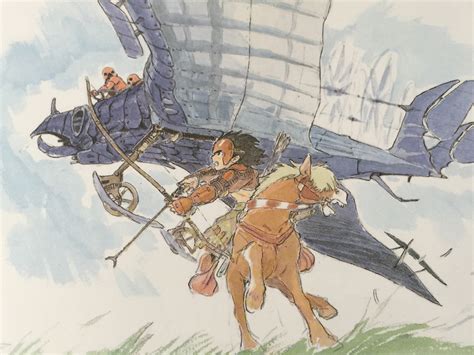 Hayao Miyazaki - The Art of Nausicaä Of The Valley Of The Wind - Watercolor Impressions ...