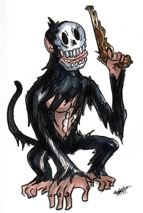 Monkey Skull Drawing at GetDrawings | Free download