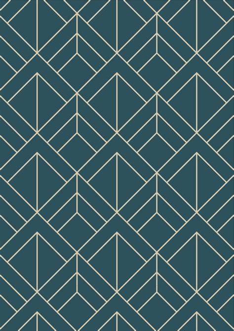 Geometric Art Deco Patterns | Geometric pattern wallpaper, Art deco ...