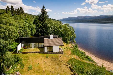 Pitlochry bungalow with two private beaches on Scottish loch up for ...