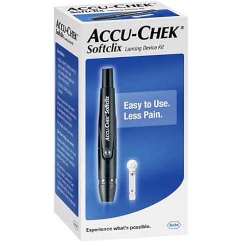 ACCU-CHEK Softclix Lancet Device 1 Each (Pack of 4) - Walmart.com - Walmart.com