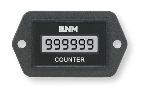 ENM Electronic Counter, Number of Digits: 6, LCD Display, Max. Counts ...