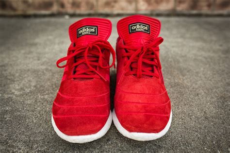 adidas Busenitz Pure Boost Red - Sneaker Bar Detroit