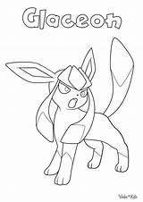 Glaceon Pokemon Coloring Pages Free Printable PDFs  WakeTheKids sketch template