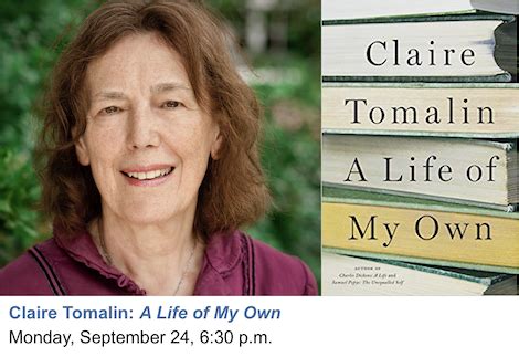 Claire Tomalin: A Life of My Own | CUNY Graduate Center