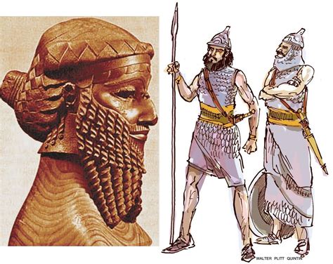 Painting Depicting "Sargon The Great" & Akkadian Soldiers | Zelda ...