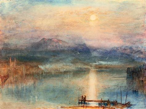 W. Turner, Lake Lucerne / 1841/44 - William Turner als Kunstdruck oder ...