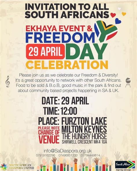 Calling South Africans Abroad: Freedom Day Events and a Special Message - SAPeople - Worldwide ...